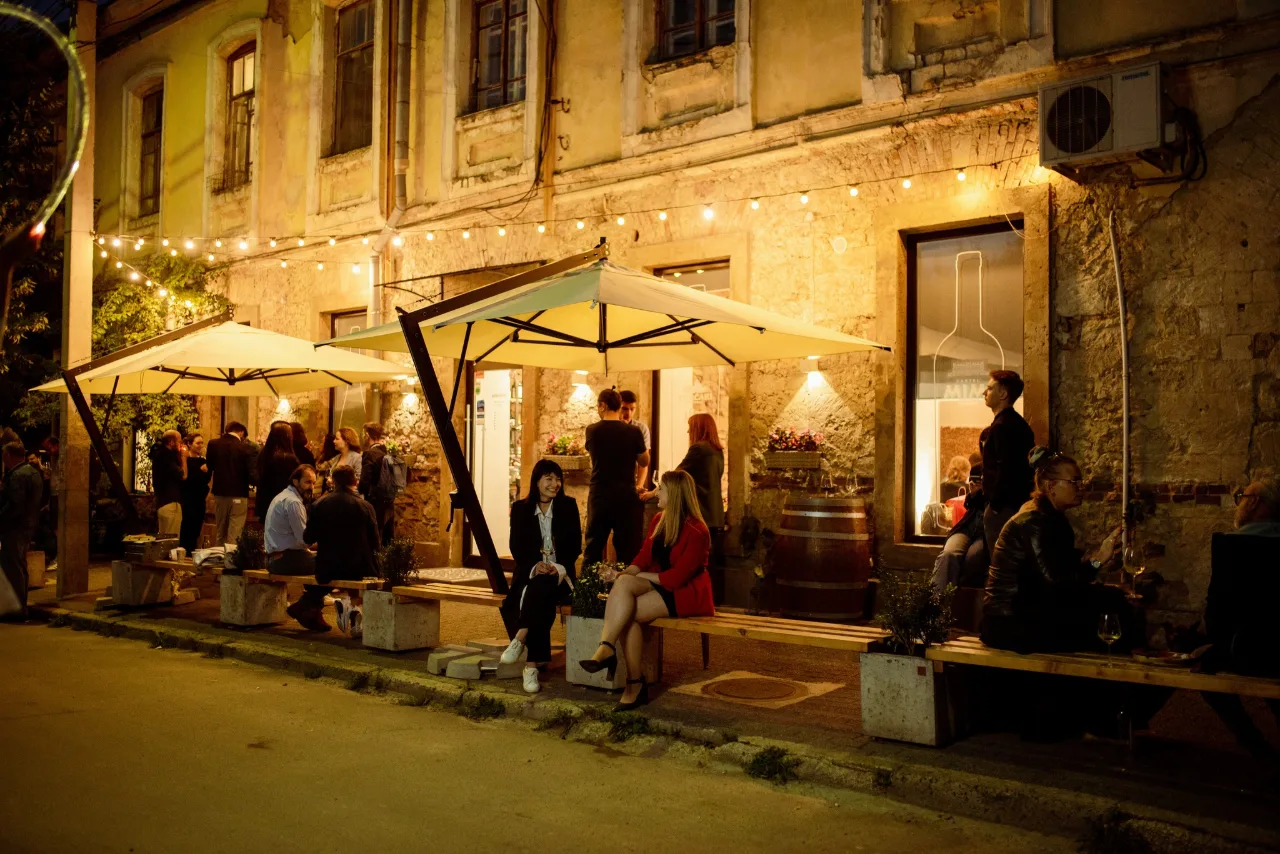 Plincuvin Wine Bar in Chisinau, Moldova