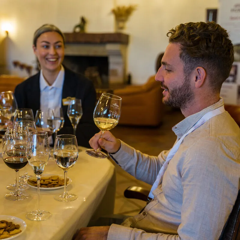 Degustare de vinuri la vinăria Purcari în Moldova