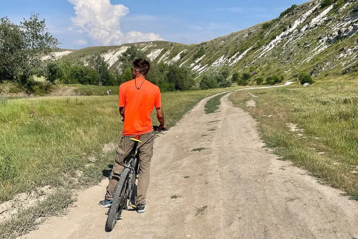 Moldova rute de ciclism în Orheiul Vechi